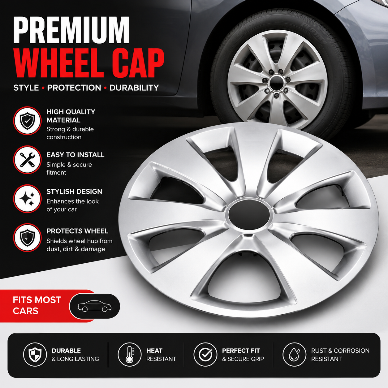 Wheel cap